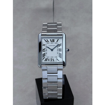 27x34mm • 2015 Cartier Tank Solo Large Quartz ref.3169 Full Set